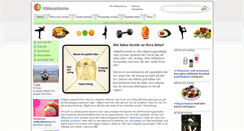 Desktop Screenshot of halsosidorna.se